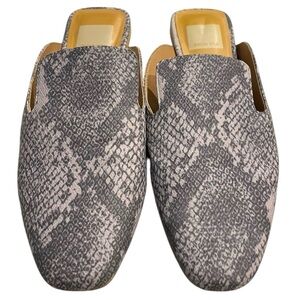 Dolce Vita Women's Snake Print Mules SIZE 7